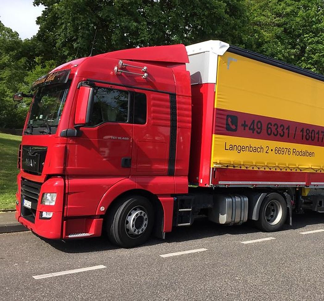 MAN-Sattelzugmaschine der Spedition Bold GmbH in Rodalben